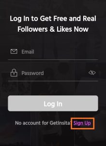 Create-a-account-In-GetInsta-App