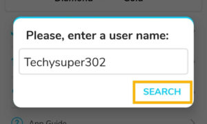 search-username-in-Gramelle-Apk