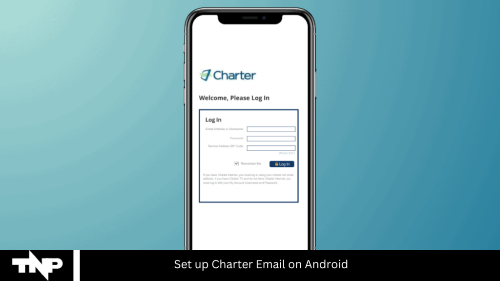 Set up Charter Email on Android